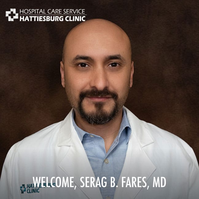 Welcome, Dr. Fares