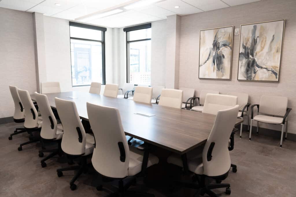 Employee conference room