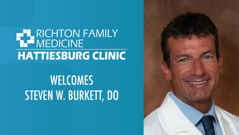 Welcome, Dr. Burkett