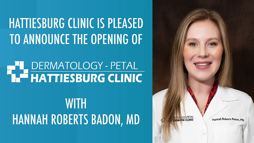 Welcome, Dr. Badon