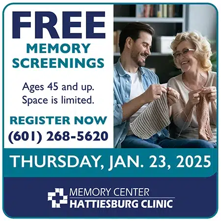 Hattiesburg Clinic, Memory Center, Ronald Schwartz, memory screening