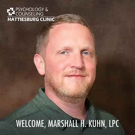 Hattiesburg Clinic Psychology & Counseling Welcomes Marshall Kuhn, LPC